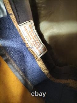 Genuine Vintage Military New Zealand Navy Seamans Cap Hat HMNZS Taranaki Naval