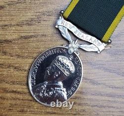 George V Efficiency Medal NEW ZEALAND marked SPECIMEN