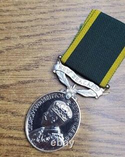 George V Efficiency Medal NEW ZEALAND marked SPECIMEN