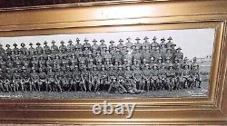 Giant Vintage ww 1 photo 1917 3rd Battalion New Zealand inc photographers name