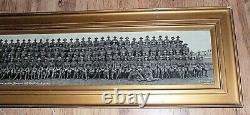 Giant Vintage ww 1 photo 1917 3rd Battalion New Zealand inc photographers name