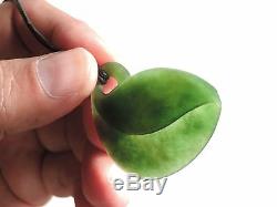 Greenstone MARSDEN JADE Maori Pounamu NEPHRITE Dean's INTRICATE Leaf Tendril WOW