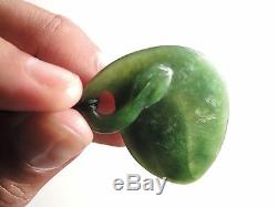 Greenstone MARSDEN JADE Maori Pounamu NEPHRITE Dean's INTRICATE Leaf Tendril WOW