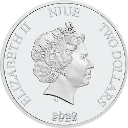 HARRY POTTER SEASONS GREETINGS 2020 Niue 1oz silver coin