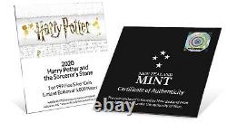 HARRY POTTER & THE SORCERERS STONE 2020 Niue 1oz silver poster coin