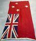 HUGE Vintage NZ New Zealand Red Ensign Flag 8ft x 4ft c1915