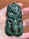 Hand Carved Arapo Whata Arahura Pounamu Nz Greenstone Jade Maori Hei Tiki