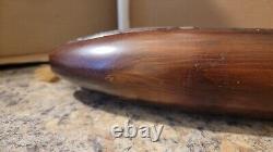 Hand Carved Long Wooden Canoe Made in New Zealand