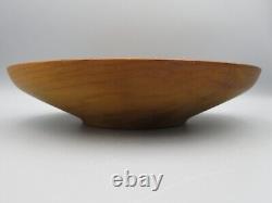 Hand-Crafted MCM Kauri Wood Bowl from New Zealand, Used, Great Condition