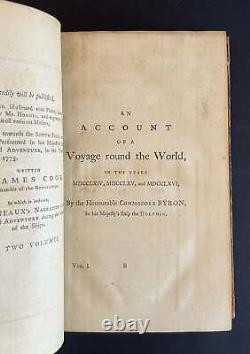 Hawkesworth, Account of Voyages Southern Hemisphere 1785 Cook New Zealand plates