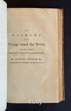 Hawkesworth, Account of Voyages Southern Hemisphere 1785 Cook New Zealand plates