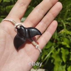 Hei Tiki Maori Inanga Tane Pendant Green Stone Necklace New Zealand Pounamu