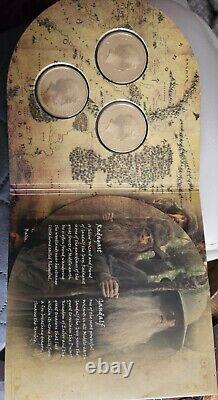 Hobbit New Zealand Post $1 Coins Mint Smaug Legolas Gandalf Radagast Uncirculate