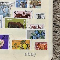 Iceland, Zimbabwe, Isle Of Man, New Zealand Worldwide Stamps Lot In Stock Page