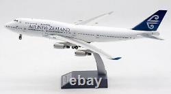 Inflight 1200 AIR NEW ZEALAND Boeing B747-400 Diecast Aircarft jET Model ZK-NBV