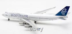 Inflight 1200 AIR NEW ZEALAND Boeing B747-400 Diecast Aircarft jET Model ZK-NBV