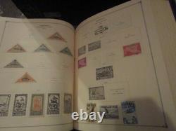 International stamp album w stamps (Stamp album K) Korea to New Zealand