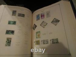 International stamp album w stamps (Stamp album K) Korea to New Zealand