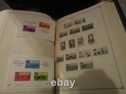 International stamp album w stamps (Stamp album K) Korea to New Zealand