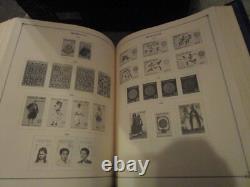 International stamp album w stamps (Stamp album K) Korea to New Zealand
