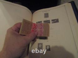International stamp album w stamps (Stamp album K) Korea to New Zealand