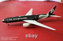 JC Wing Air New Zealand Boeing 777-200ER All Black Color Diecast Model 1200