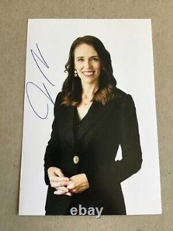 Jacinda Ardern, New Zealand? Prime Minister 2022 hand signed