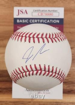 Jacinda Ardern Signed OMLB Baseball JSA COA #CB78880 New Zealand Prime Minister