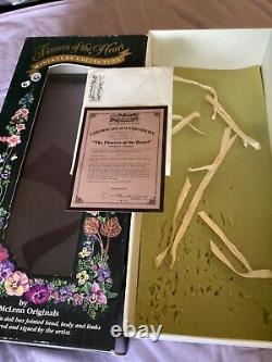 Jan McLean Artist doll Petunia ll LE 24/500 Porcelain 17 tall RARE