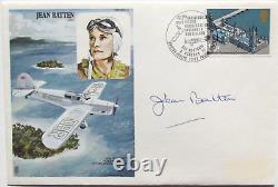 Jean Batten Pioneering, Record Setting New Zealand Aviator 1930'S Signed Cover 2