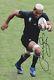 Jerry Collins Signed All Blacks 8x12 New Zealand Rugby Photo AFTAL/UACC RD