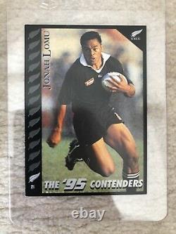 Jonah Lomu RC Rookie 1995 All Blacks DYNAMIC MARKETING 95 CONTENDERS Set of 55
