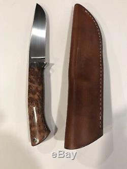 KNIFE, Collectible Brent E. Sandow, New Zealand, Springbok Hunter, NEW