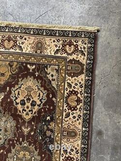 Karastan Antalya Collection Panel Kirman-Redwood 5'7x7'11 100% New Zealand Wool