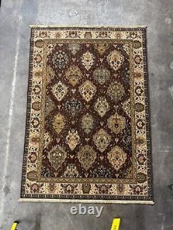 Karastan Antalya Collection Panel Kirman-Redwood 5'7x7'11 100% New Zealand Wool