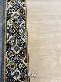 Karastan Townhouse Collection Bedford Quarry Blue 5'7x7'11 100% New Zealand Wool