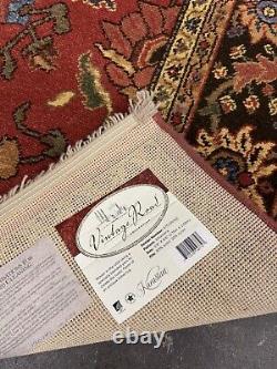 Karastan Vintage Road Collection Alhambra 5'9x8'6 100% New Zealand Wool area rug