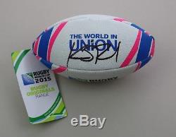 Kieran Read Signed Mini Rugby Ball Autograph New Zealand Union All Blacks COA