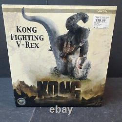 King Kong Fighting V-rex Movie Statue Weta Nz Collectibles Limited Edition