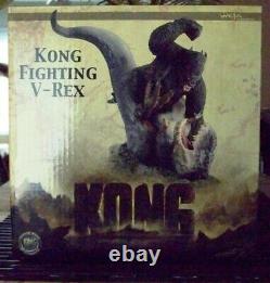 King Kong Fighting V-rex Movie Statue Weta Nz Collectibles Limited Edition