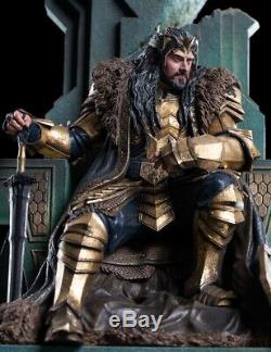 King Thorin Oakenshield on Throne Statue Weta Workshop Hobbit Lord of the Rings
