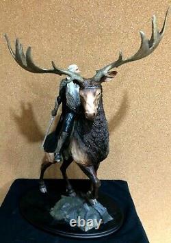 King Thranduil On Elk 514/750-weta-the Hobbit-1/6 Scale