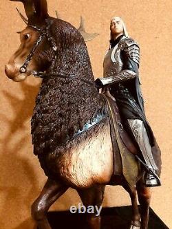 King Thranduil On Elk 514/750-weta-the Hobbit-1/6 Scale