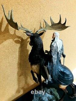 King Thranduil On Elk 514/750-weta-the Hobbit-1/6 Scale