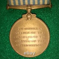 Korean War Medal Pair to Haigney, Royal New Zealand Navy, with research