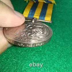 Korean War Medal Pair to Haigney, Royal New Zealand Navy, with research