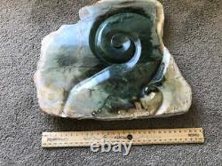 Koru Design New Zealand Pounamu Maori NZ Oceania Greenstone