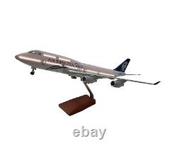 LED Light 45cm Jumbo 747 Air New Zealand Airways Boeing Aeroplane Plane Model