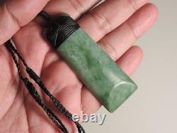 LITE GREEN INANGA Nice TOKI New Zealand Greenstone Maori Pounamu Jade Nephrite