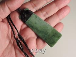 LITE GREEN INANGA Nice TOKI New Zealand Greenstone Maori Pounamu Jade Nephrite